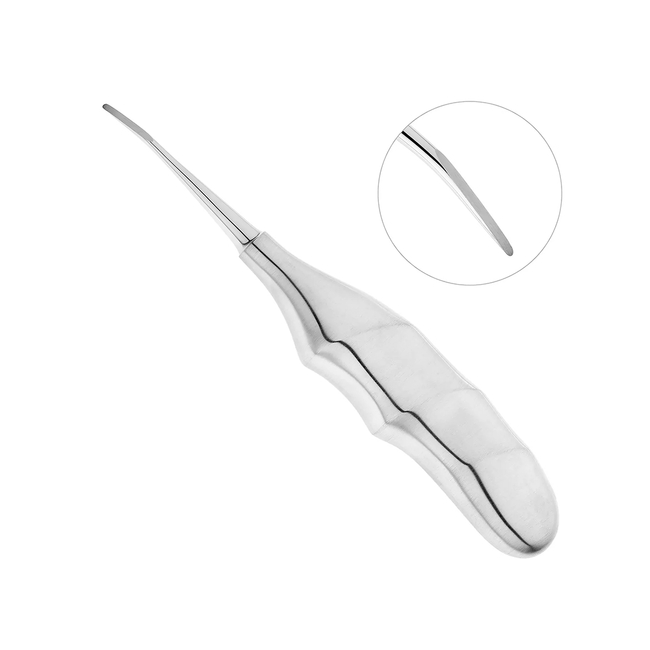 Люксатор изогнутый, 2 мм (13-13LX) | HLW Dental Instruments (Германия)