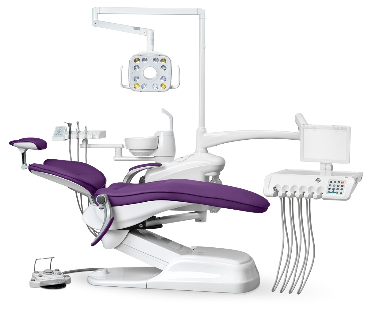 Стоматологическая установка Anya AY-A 4800I, нижняя подача, HX012-64