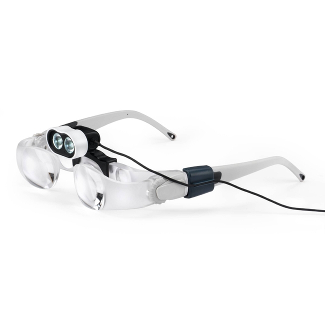 Комплект: бинокулярные лупы Eschenbach MaxDETAIL и осветитель Headlight LED | Eschenbach Optik (Германия)