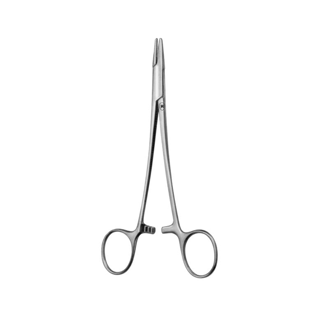 HSD 090-14 - иглодержатель Mayo-Hegar с канавкой, 140 мм | Купить по низкой цене стоматологическое оборудование Karl Hammacher GmbH (Германия)