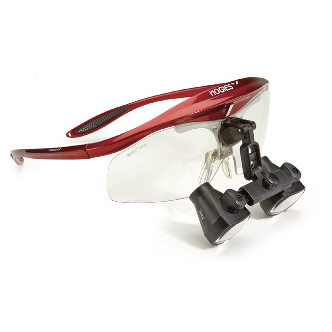 PeriOptix Hogies Legacy FLIP-UP - универсальные бинокулярные лупы на оправе, увеличение 2.5x/3.0x/3.5x | PeriOptix (США)