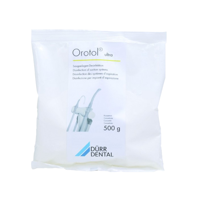Orotol Ultra - порошок для очистки аспирационных систем, 0,5 кг | Durr Dental (Германия)